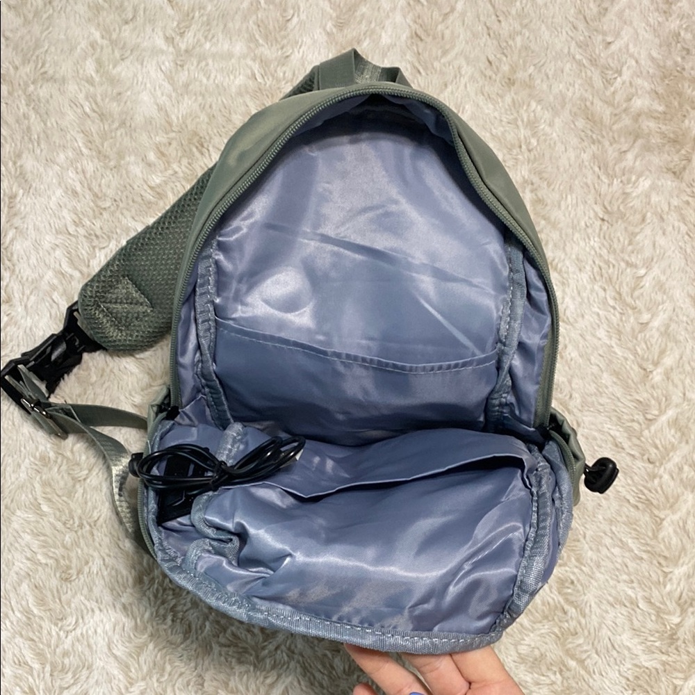 Sage Green Sling Bag - Picture 3 of 4